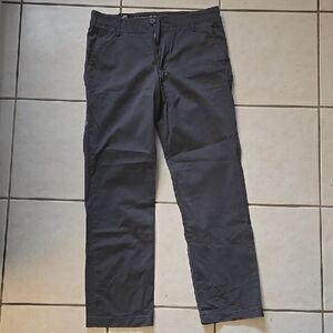 Lee Men's Dark Gray Chinos